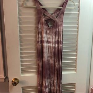 AE Tie-Dye Strappy Dress